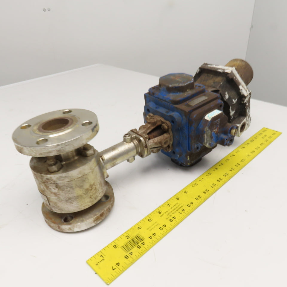 Flowserve C30 SR-2C IMP 1-1/2" Stainless Steel Ball Valve Actuator Parts/Repair