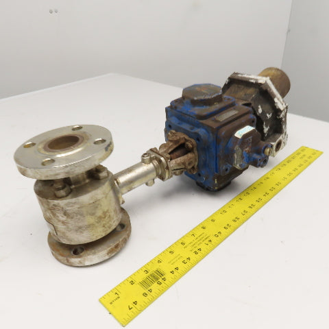 Flowserve C30 SR-2C IMP 1-1/2" Stainless Steel Ball Valve Actuator Parts/Repair
