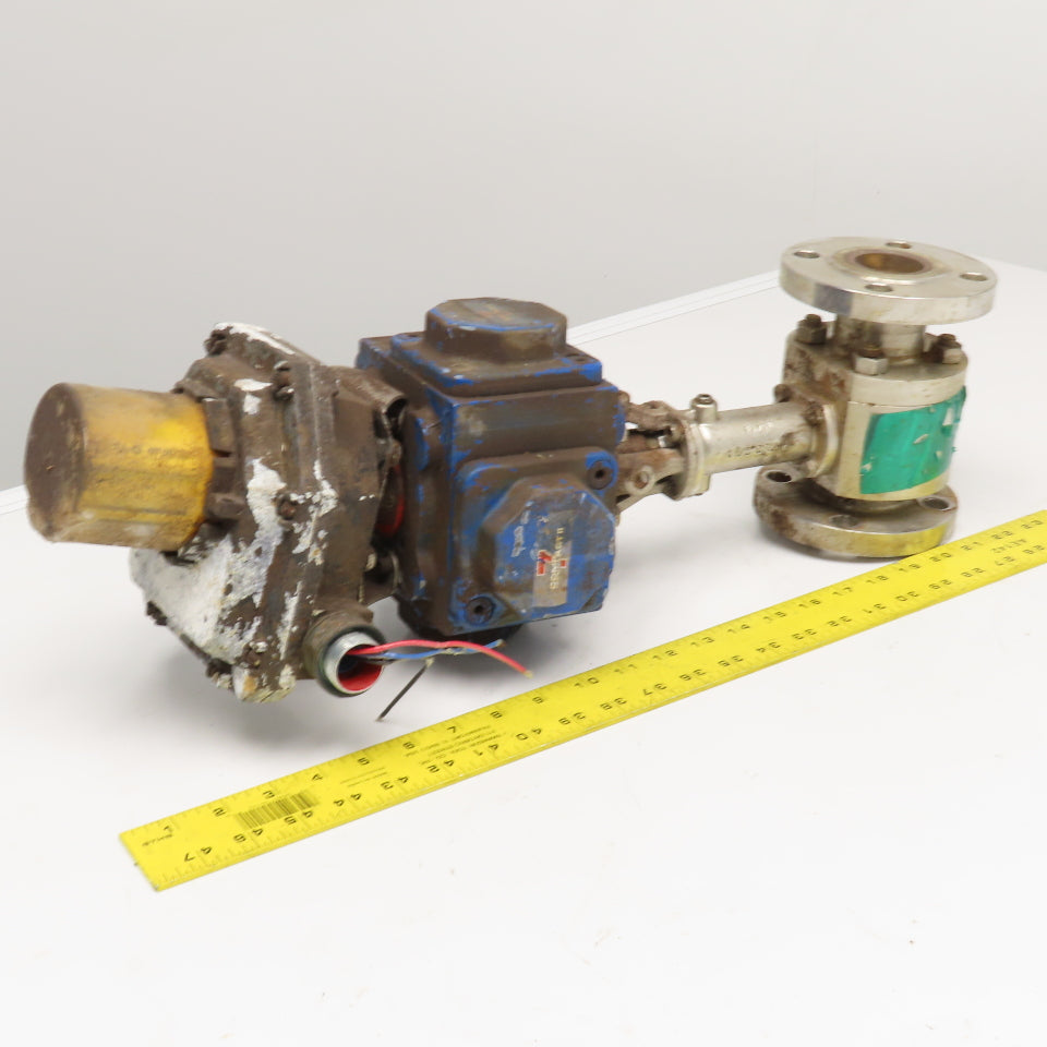 Flowserve C30 SR-2C IMP 1-1/2" Stainless Steel Ball Valve Actuator Parts/Repair