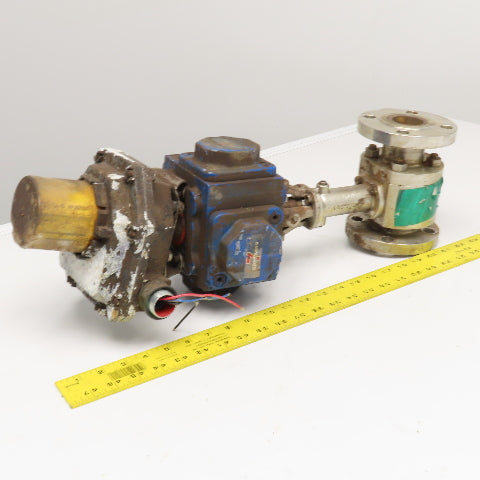 Flowserve C30 SR-2C IMP 1-1/2" Stainless Steel Ball Valve Actuator Parts/Repair