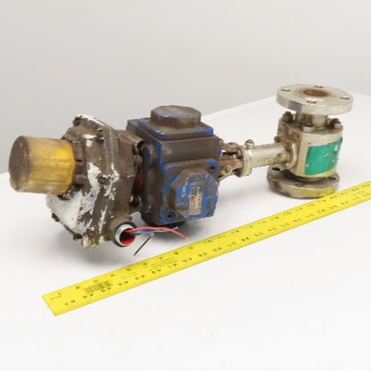 Flowserve C30 SR-2C IMP 1-1/2" Stainless Steel Ball Valve Actuator Parts/Repair