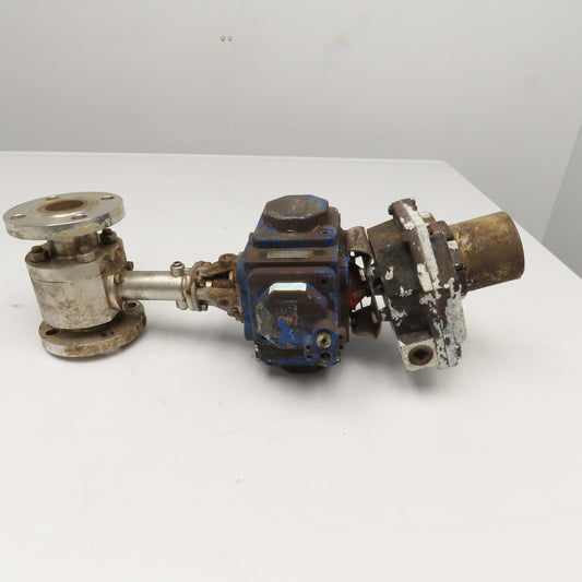 Flowserve C30 SR-2C IMP 1-1/2" Stainless Steel Ball Valve Actuator Parts/Repair