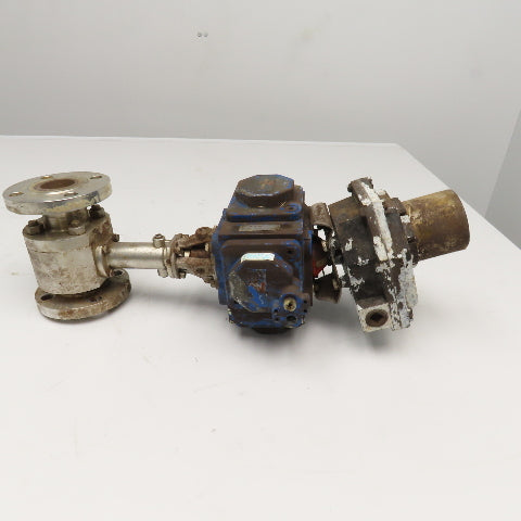 Flowserve C30 SR-2C IMP 1-1/2" Stainless Steel Ball Valve Actuator Parts/Repair