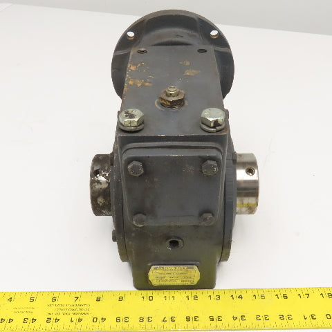 Hub City 0220/62966 25:1 Ratio C-Face Mounted Right Angle Thru Shaft Gear Box