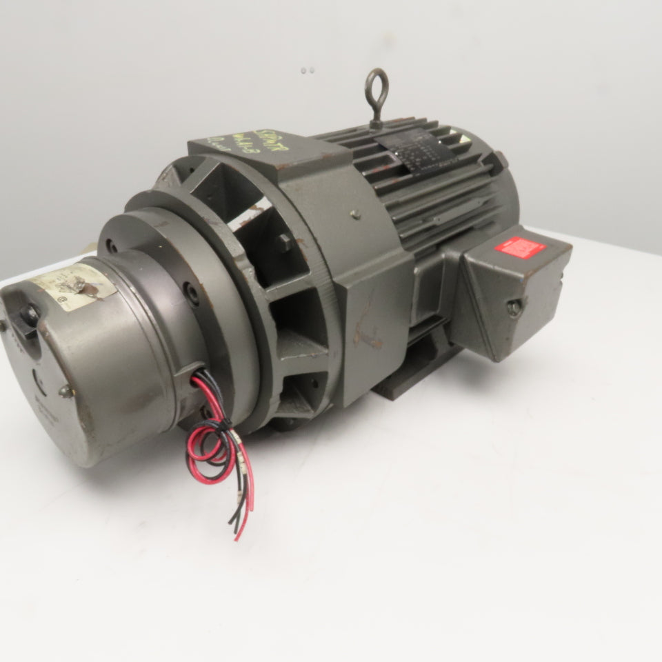 Lincoln LM26515AA 5Hp 1765RPM 460V 3Ph AC Brake Motor 215UC Frame
