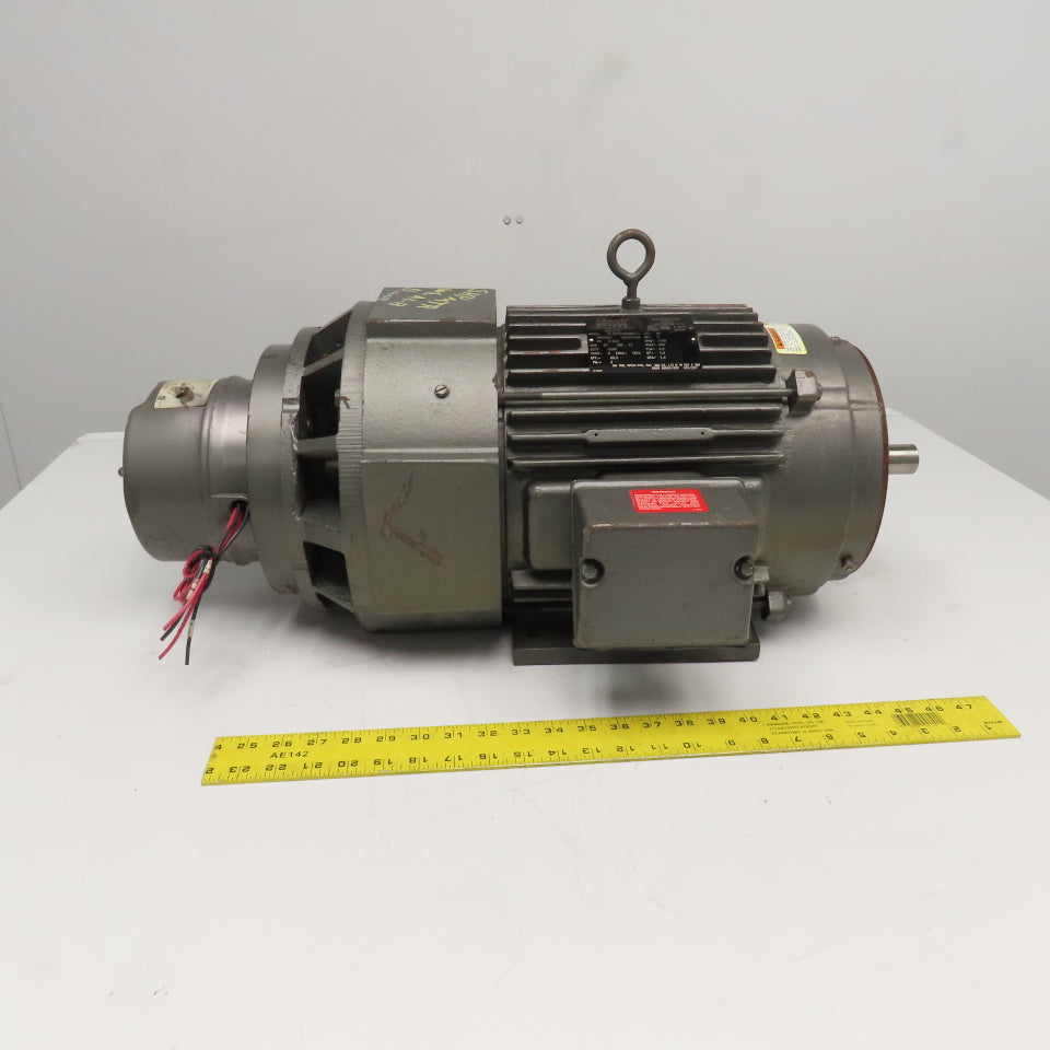 Lincoln LM26515AA 5Hp 1765RPM 460V 3Ph AC Brake Motor 215UC Frame