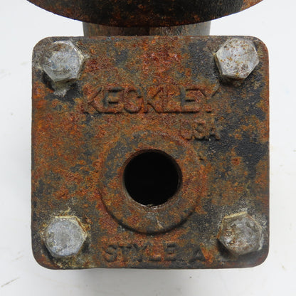 Keckley Style A 3" Flanged Cast Iron Y Strainer 125LB