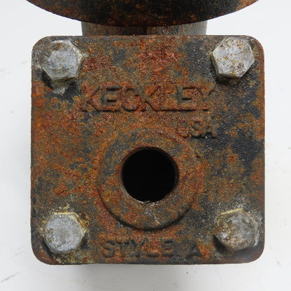 Keckley Style A 3" Flanged Cast Iron Y Strainer 125LB