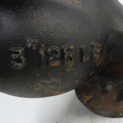 Keckley Style A 3" Flanged Cast Iron Y Strainer 125LB