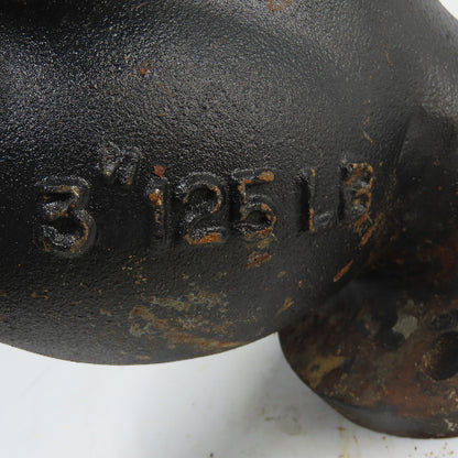Keckley Style A 3" Flanged Cast Iron Y Strainer 125LB