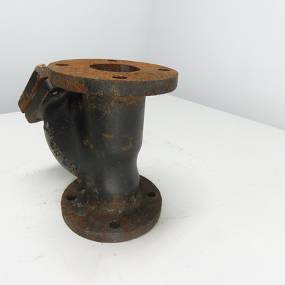 Keckley Style A 3" Flanged Cast Iron Y Strainer 125LB