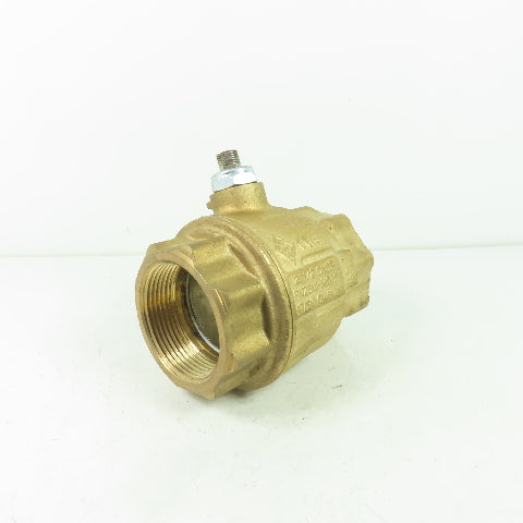 PN25W-M0P5 2-1/2" DN65 Brass Ball Valve