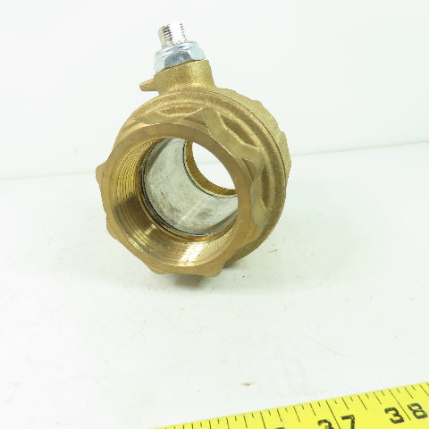 PN25W-M0P5 2-1/2" DN65 Brass Ball Valve