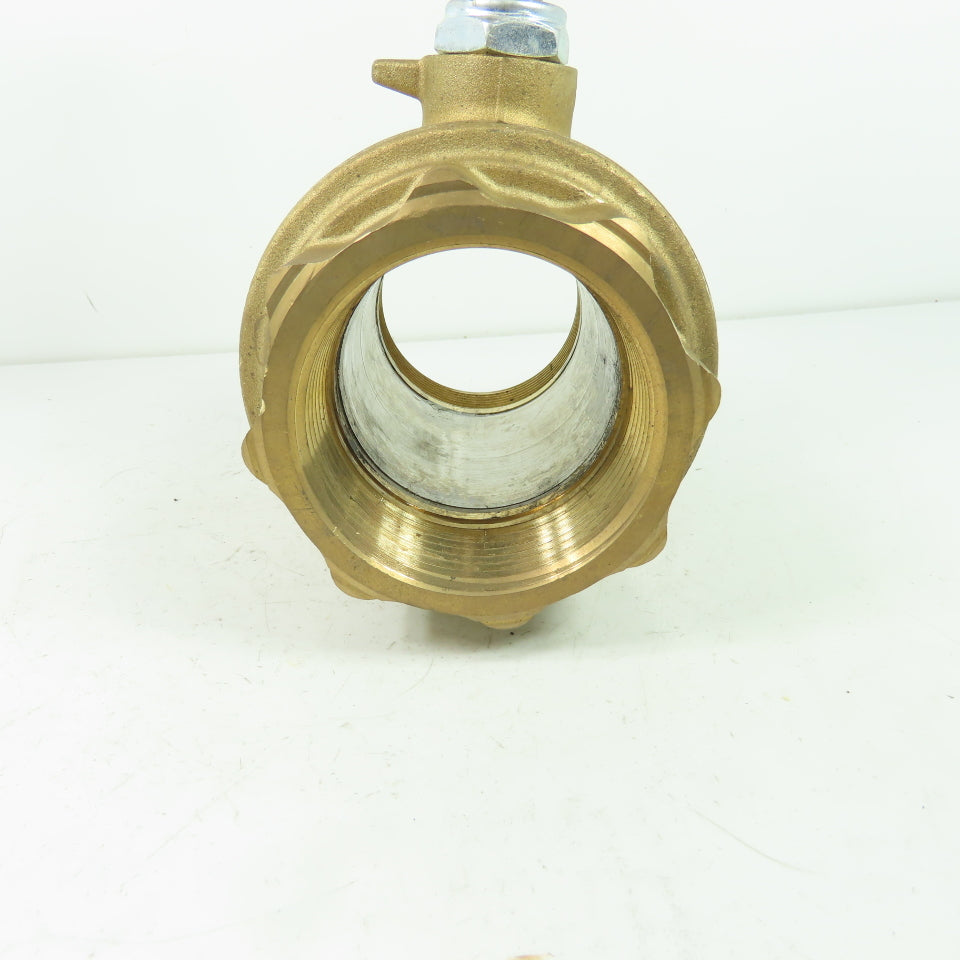 PN25W-M0P5 2-1/2" DN65 Brass Ball Valve