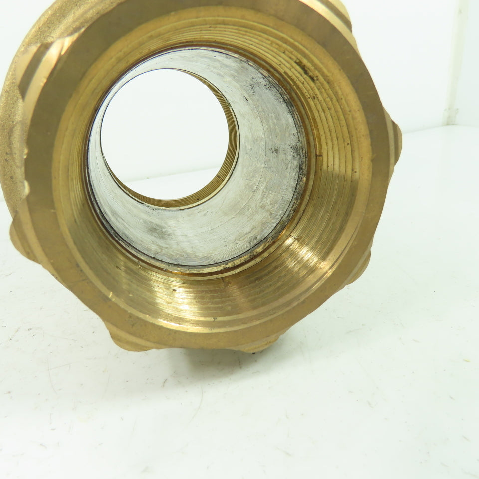 PN25W-M0P5 2-1/2" DN65 Brass Ball Valve