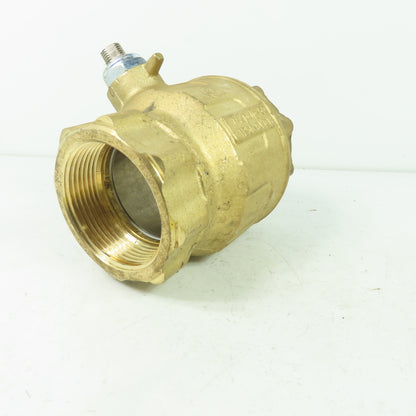 PN25W-M0P5 2-1/2" DN65 Brass Ball Valve