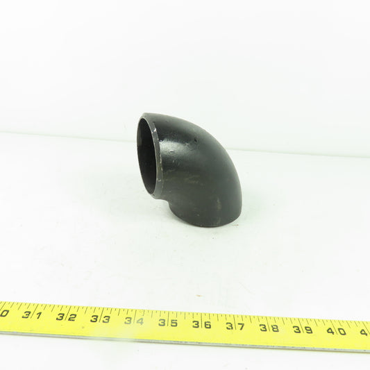 PSI 3WPBSTDRL605 Carbon Steel Butt Weld Long Radius 90° Elbow 3" ID