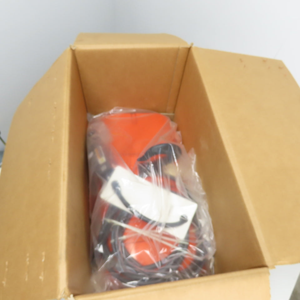 CM Lodestar Model RRS 2-Ton 4000LBS Electric Chain Hoist 15' Lift 16FPM 480V NEW