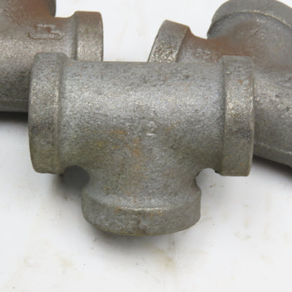 Anvil 1/2" NPT Galvanized TEE USA Lot Of 5