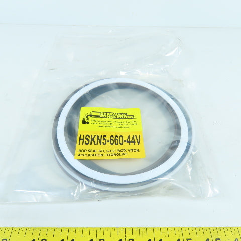 Hydraulic Connections HSKN5-660-44V 5-1/2" Rod Seal Kit, Hydroline