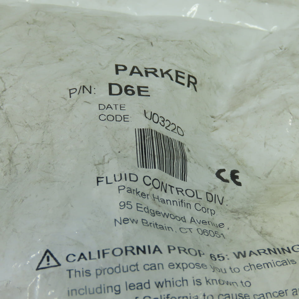 Parker D6E Solenoid Valve Coil 24V