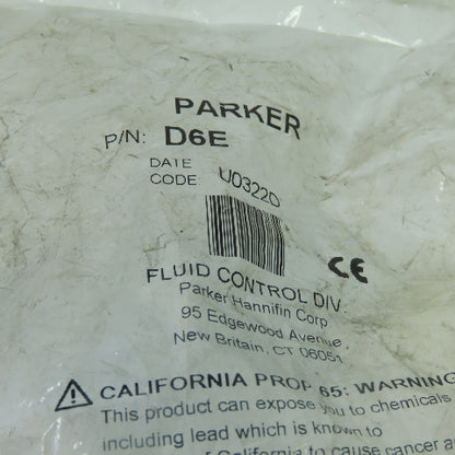 Parker D6E Solenoid Valve Coil 24V