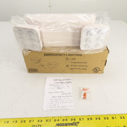 Ciata Lighting EMR-S-LED LED Emergency Light W/ Backup 120/277V (White Housing)
