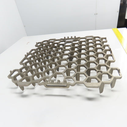 Afenac CKP676 22" x 22" x 2-3/4" Tall Cast Material Tray HR32 0904