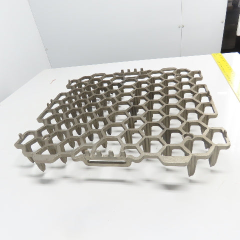 Afenac CKP676 22" x 22" x 2-3/4" Tall Cast Material Tray HR32 0904
