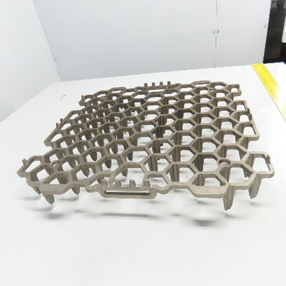 Afenac CKP676 22" x 22" x 2-3/4" Tall Cast Material Tray HR32 0904