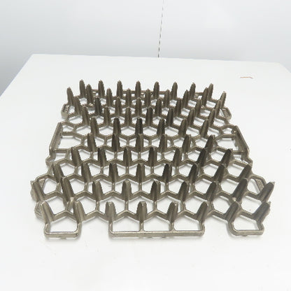 Afenac CKP676 22" x 22" x 2-3/4" Tall Cast Material Tray HR32 0904