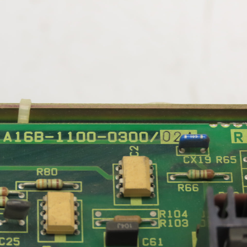 Fanuc A06B-6058-H101 Servo Amplifier W/ A16B-1100-0300/02A