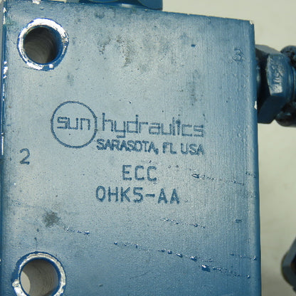 Sun Hydraulics ECC OHK5-AA Hydraulic Valve Block