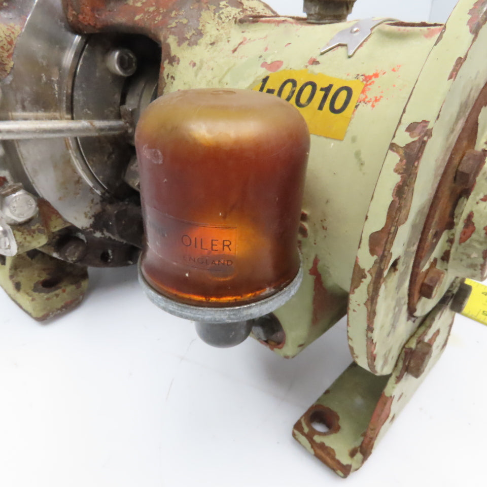 Ahlstrom KCH-4 2-1/2" x 1-1/2" Centrifugal Pump 45.4Hd/Ft. 15GPM