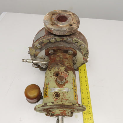 Ahlstrom KCH-4 2-1/2" x 1-1/2" Centrifugal Pump 45.4Hd/Ft. 15GPM