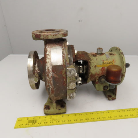 Ahlstrom KCH-4 2-1/2" x 1-1/2" Centrifugal Pump 45.4Hd/Ft. 15GPM