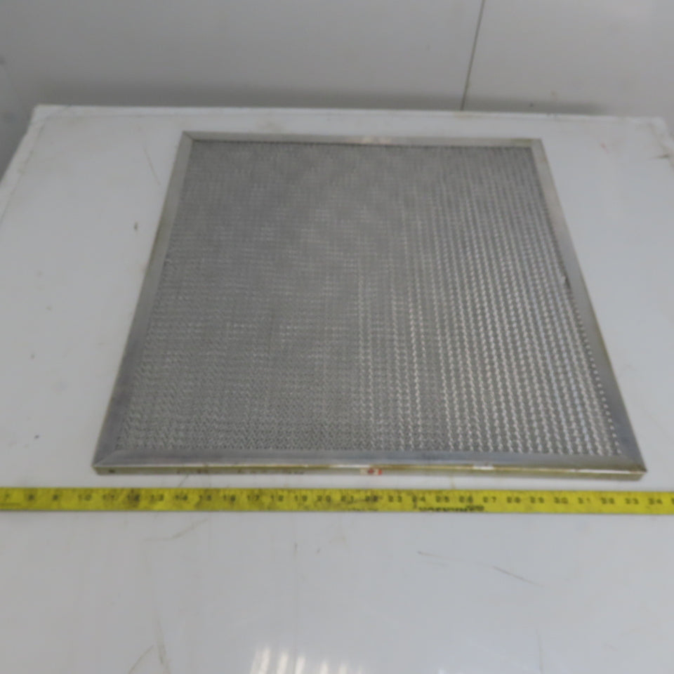 Washable Aluminum Air Filter 23-1/2" x 23-1/2" x 1" Lot of 3