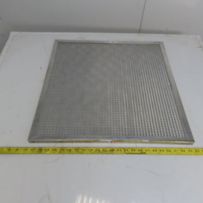 Washable Aluminum Air Filter 23-1/2" x 23-1/2" x 1" Lot of 3
