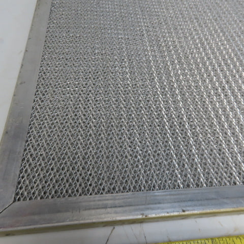 Washable Aluminum Air Filter 23-1/2" x 23-1/2" x 1" Lot of 3
