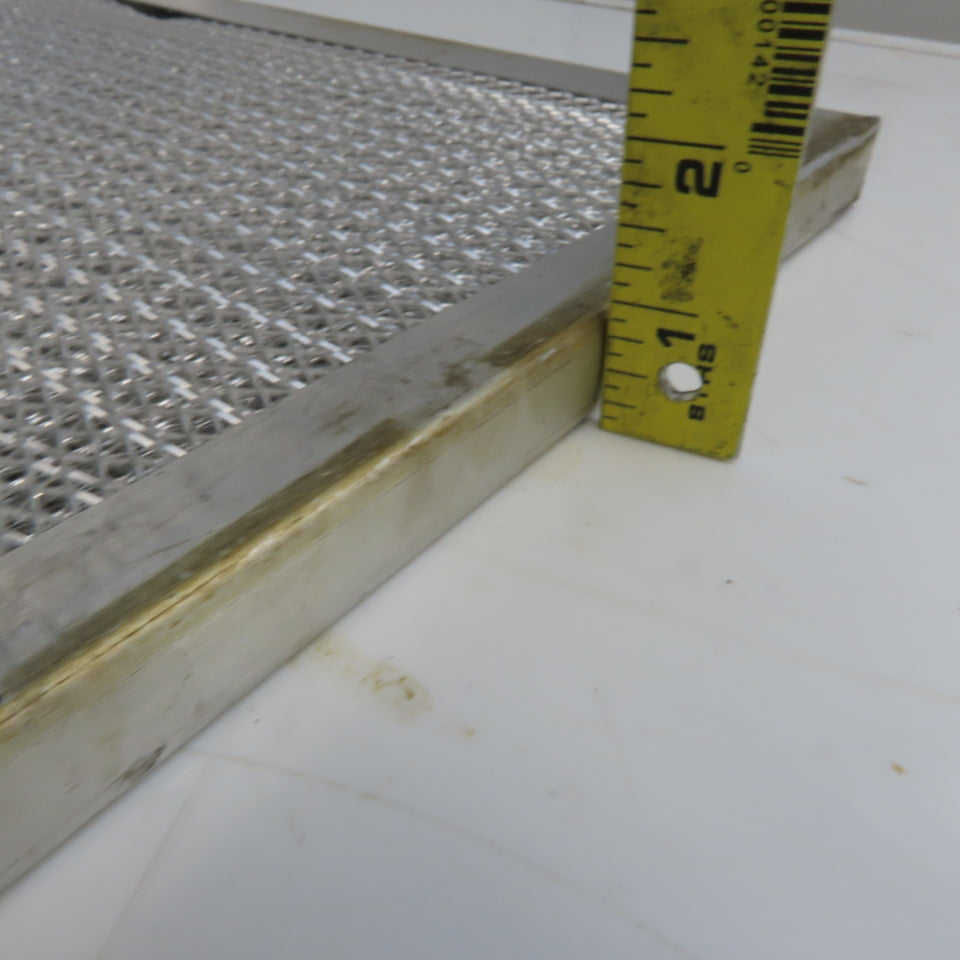 Washable Aluminum Air Filter 23-1/2" x 23-1/2" x 1" Lot of 3