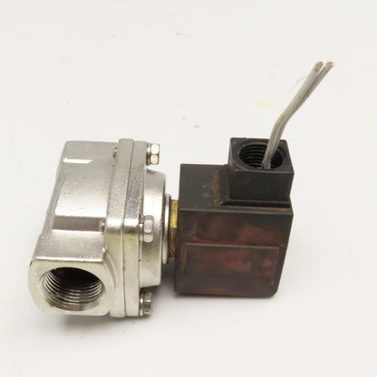 SMC VXZ2350J 3/4" NPT Pneumatic Solenoid Valve 110V Coil
