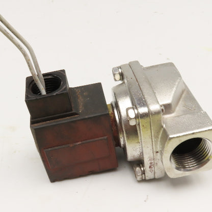 SMC VXZ2350J 3/4" NPT Pneumatic Solenoid Valve 110V Coil