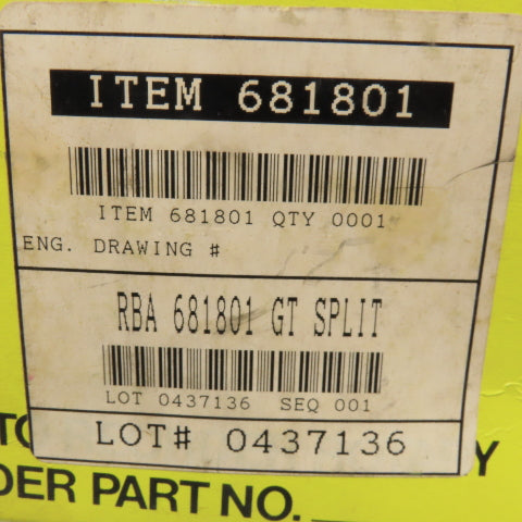 Chesterton RBA 681801 3" Bore GT Split Pump Seal Packing