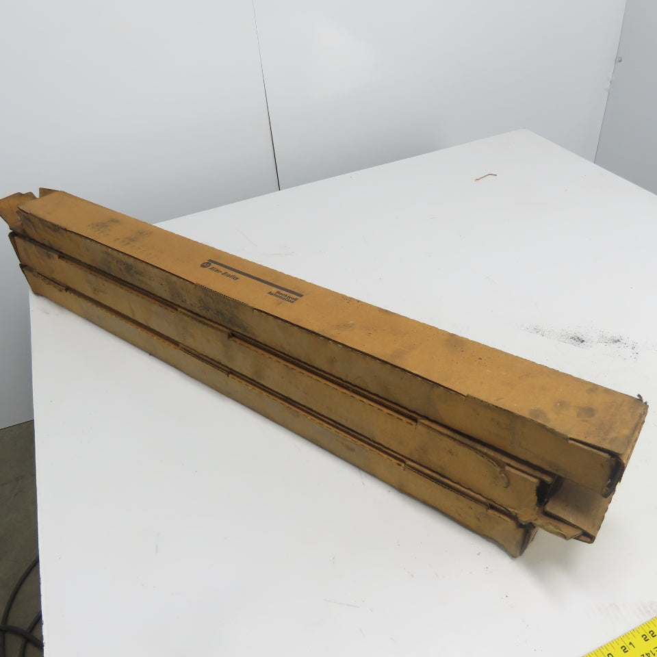 Allen Bradley 1492-N44 Aluminum Terminal Block Mounting Rails 3 Boxes Of 2