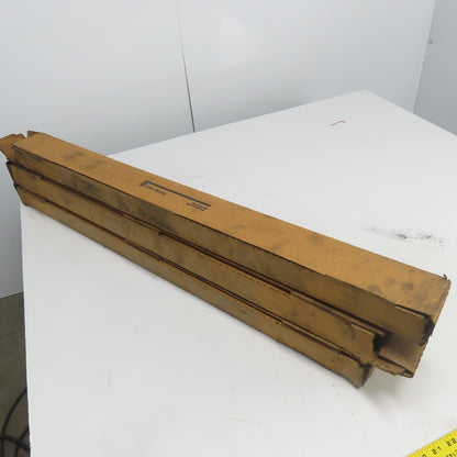 Allen Bradley 1492-N44 Aluminum Terminal Block Mounting Rails 3 Boxes Of 2