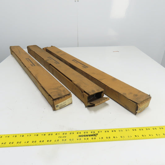 Allen Bradley 1492-N44 Aluminum Terminal Block Mounting Rails 3 Boxes Of 2