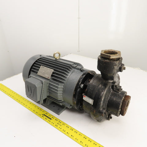 Dayton 12A081 10HP Straight Center Centrifugal Pump 230/460V 3PH 82' Head 2-1/2"