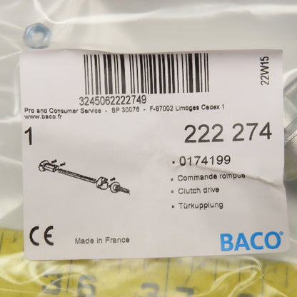 Baco 172201 3 Pole Circuit Breaker Disconnect 50A W/ Panel Operator Accessory