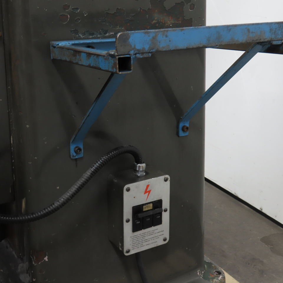 Webb 3VK 3Hp 10" x 50" Manual Feed 230V 3Ph Vertical Knee Mill Milling Machine