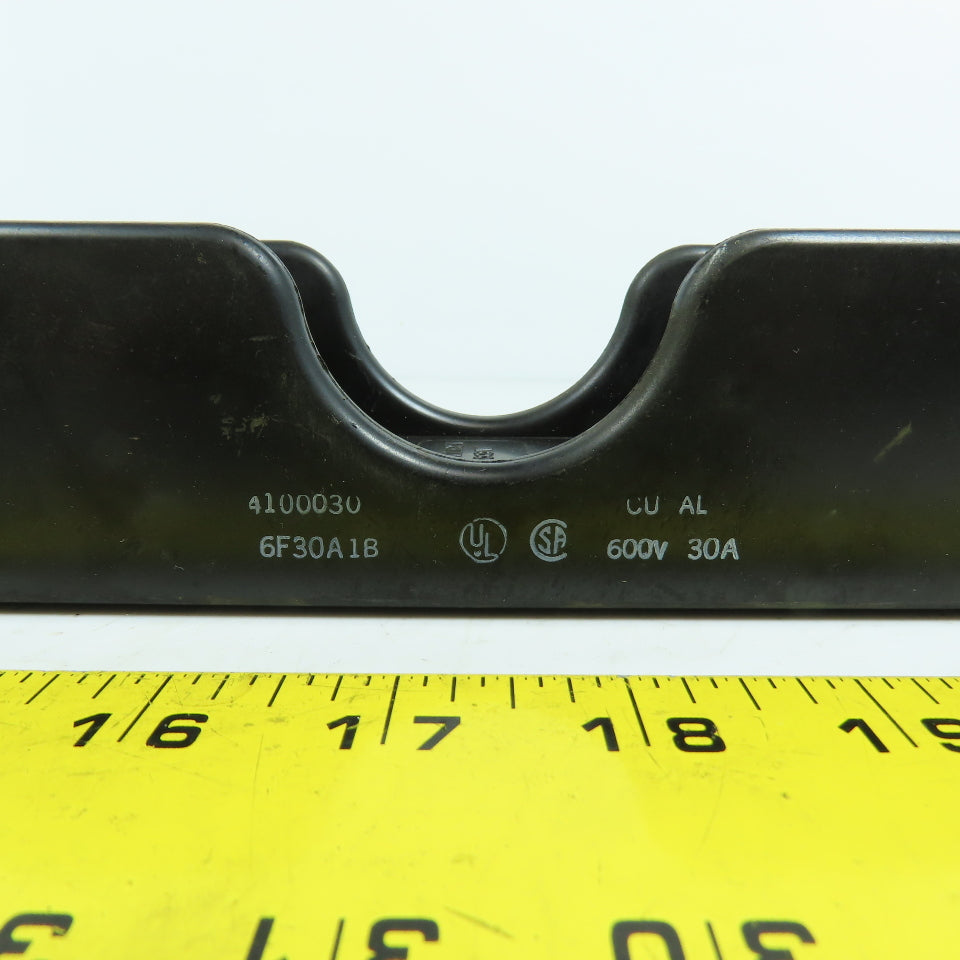 Marathon 6F30A1B 30A Class H Fuse Holders 600V Lot of 2